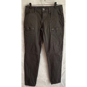 Unionbay Pants Cargo Utility JB21799 9 Black Stretch Zip Pockets Excellent